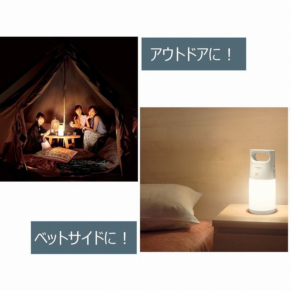 <免運>日本 TOSHIBA東芝 LED 感應 防水輕量提燈 感應自動點燈 露營燈 手提 桌上 LKL-3000-細節圖4