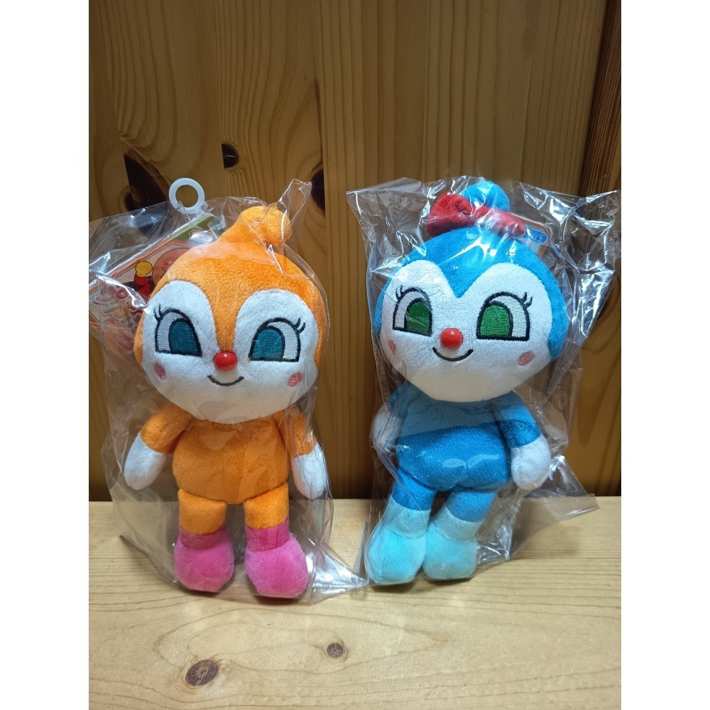 <免運>日本正版 麵包超人 Pretty Beans S Plus 麵包超人 細菌人 藍/紅精靈  吊飾 玩偶 安撫娃娃-細節圖4