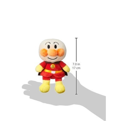 <免運>日本正版 麵包超人 Pretty Beans S Plus 麵包超人 細菌人 藍/紅精靈  吊飾 玩偶 安撫娃娃-細節圖6