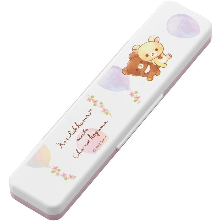 <免運>日本製 Skater  Ag+銀離子   兒童餐具  外出 學校餐具 餐具組（筷子、湯匙） CCS3SAAG-規格圖6