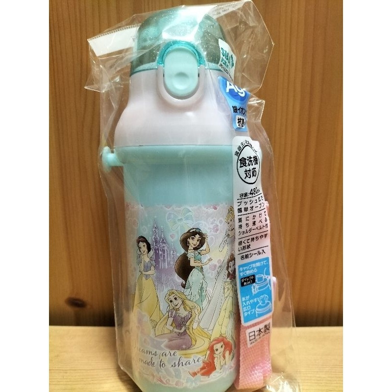 <免運>Skater 多款卡通圖案480ml Ag+銀離子 直飲式兒童水壺 附背帶 PSB5SANAG 日本製-規格圖1