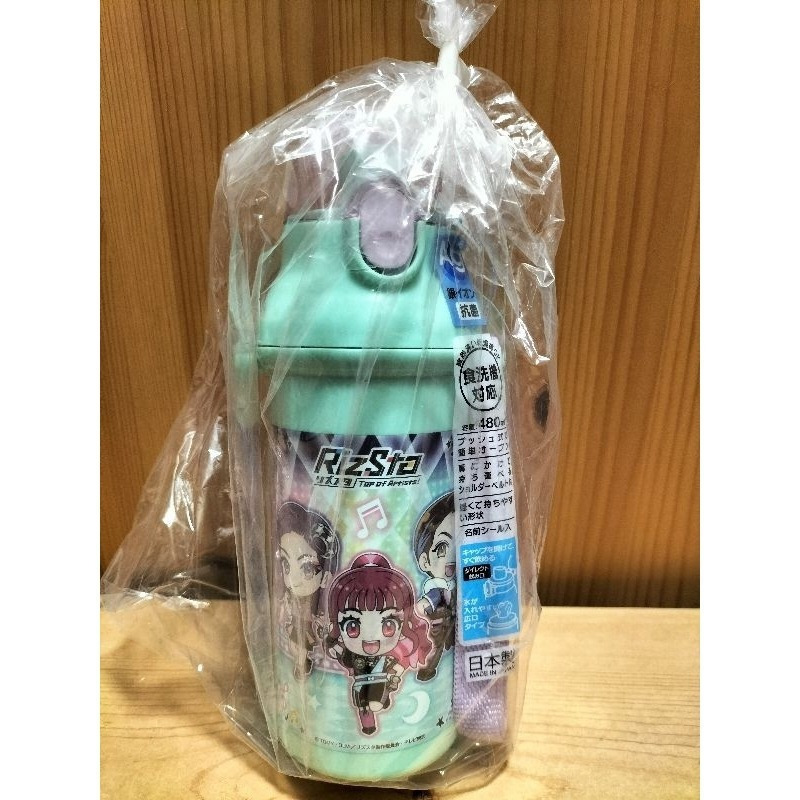 <免運>Skater 多款卡通圖案480ml Ag+銀離子 直飲式兒童水壺 附背帶 PSB5SANAG 日本製-規格圖1