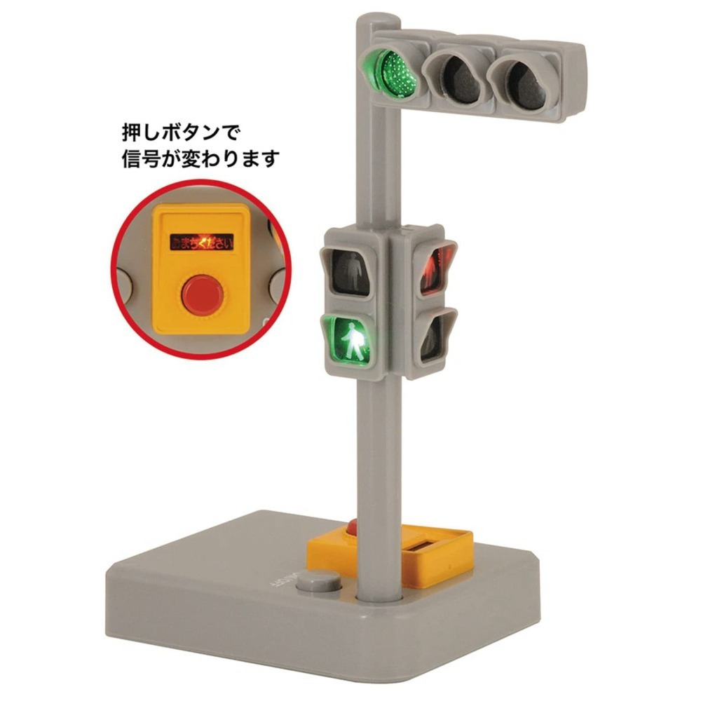 Toyko 聲光交通號誌組 行人 紅綠燈 交通 信號機  附人偶-細節圖2