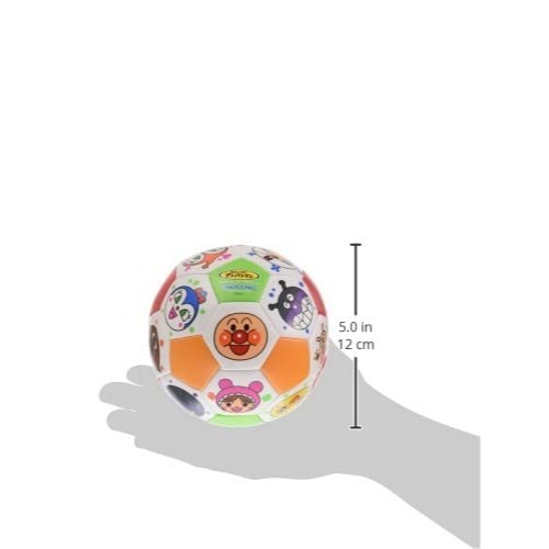 麵包超人 足球 兒童玩具 Agatsuma Anpanman彩色軟足球 泡棉足球-細節圖3