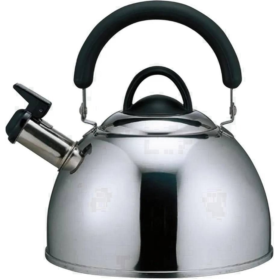 <免運>日本貝印KAI 2.5L 燕三条製 18-8不鏽鋼 笛音水壺 煮水壺 茶壺 適用IH 瓦斯爐 DY-5056-細節圖3