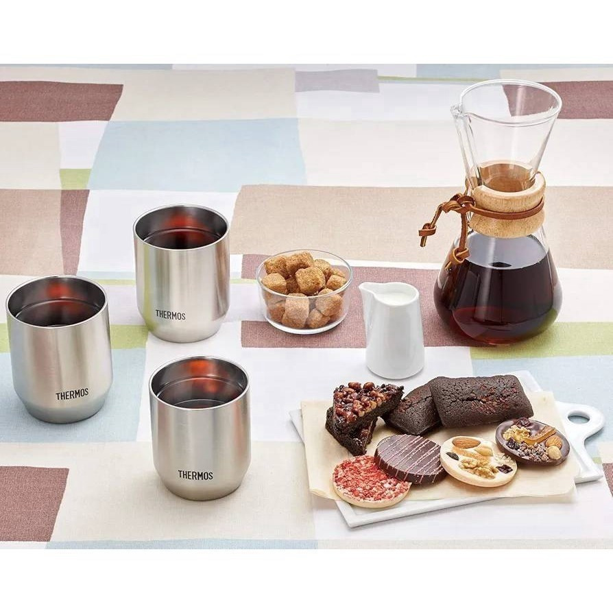 <免運>THERMOS 膳魔師360ml不鏽鋼杯 真空隔熱保冷 單入組/兩入組 JDH-360P對杯 酒杯 茶杯 咖啡杯-細節圖7