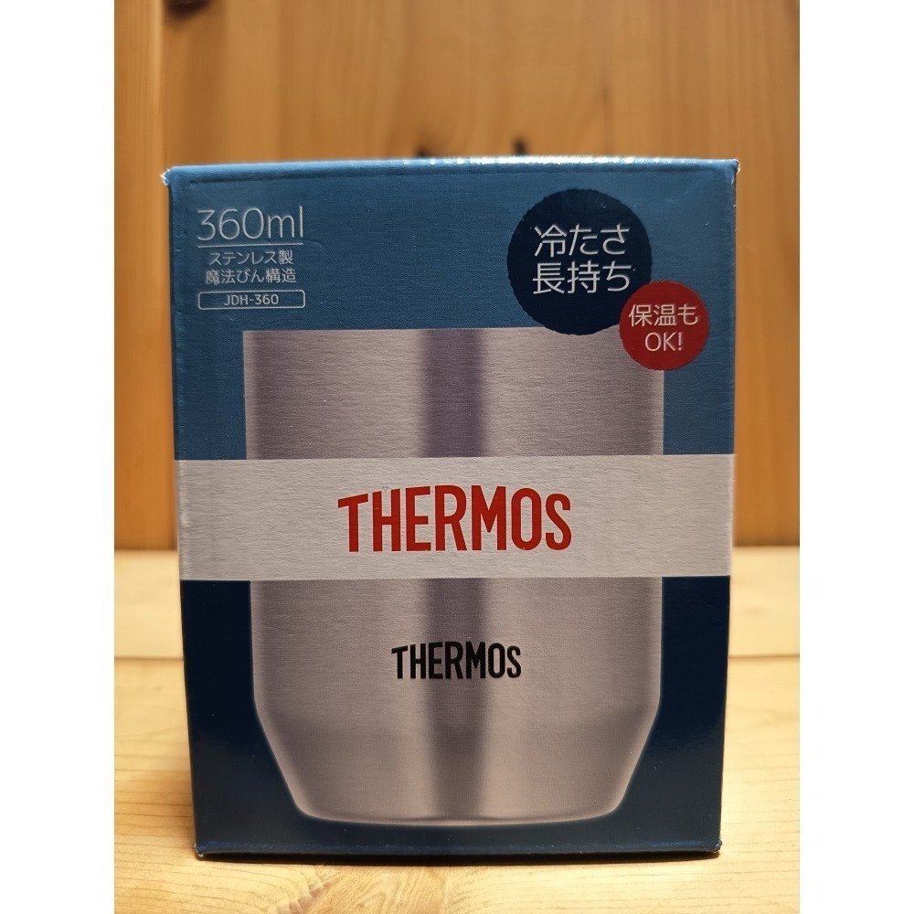 <免運>THERMOS 膳魔師360ml不鏽鋼杯 真空隔熱保冷 單入組/兩入組 JDH-360P對杯 酒杯 茶杯 咖啡杯-規格圖8
