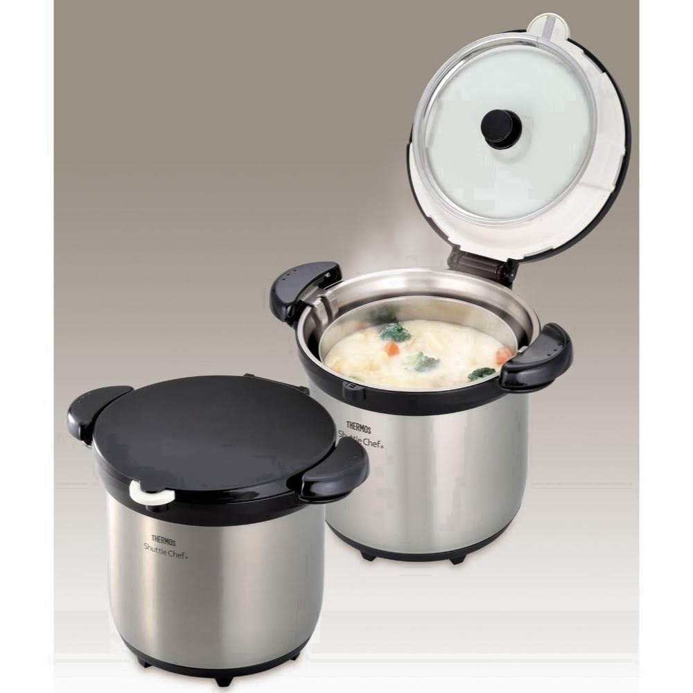 <限量優惠>日本THERMOS膳魔師  4.5L  Shuttle Chef 燜燒鍋  真空保溫調理鍋 KBG-4500-細節圖5