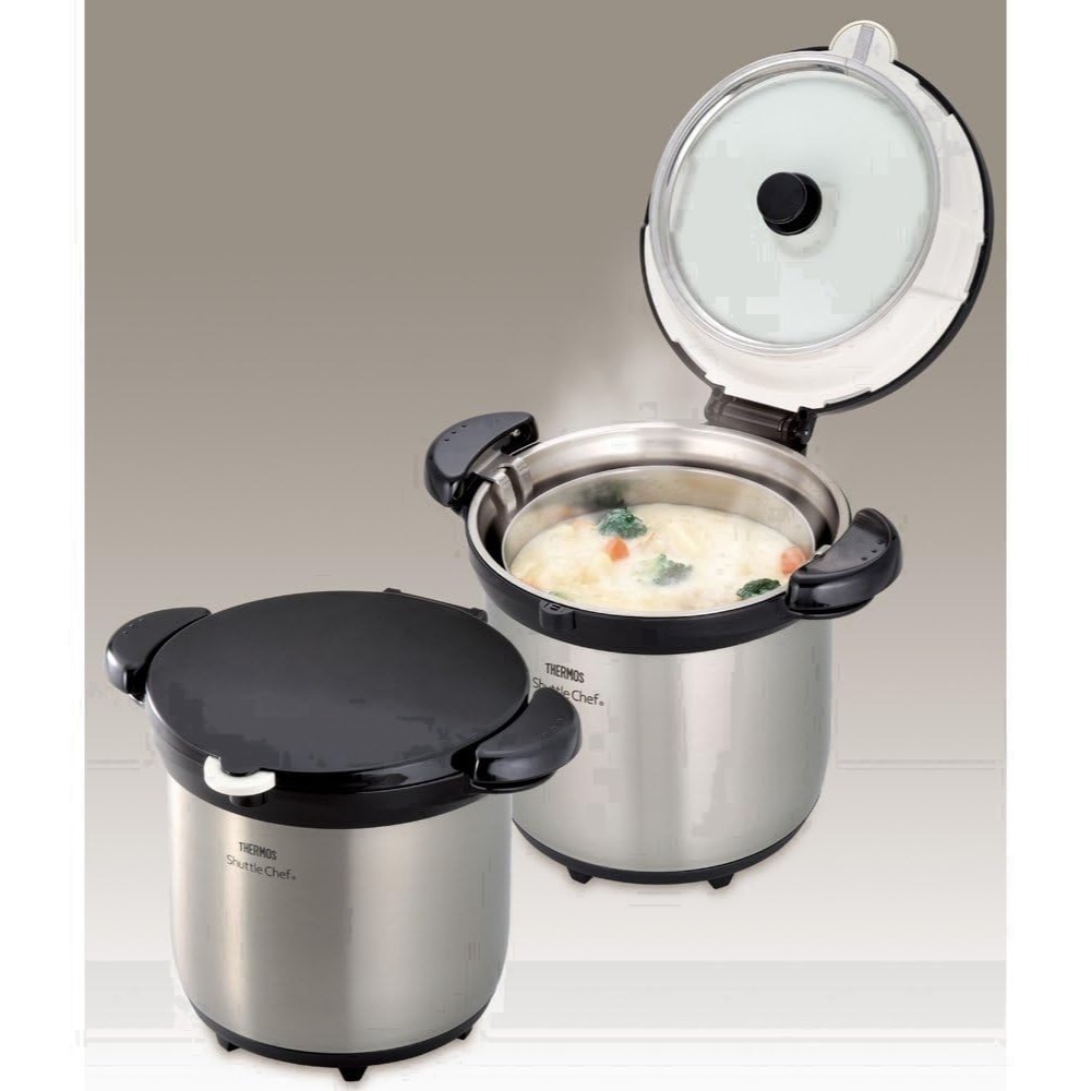 <限量優惠>日本THERMOS膳魔師  4.5L  Shuttle Chef 燜燒鍋  真空保溫調理鍋 KBG-4500-細節圖5