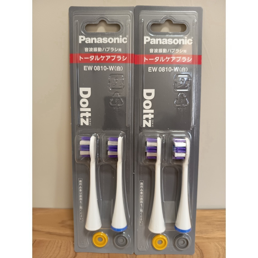 <現貨>日本Panasonic EW0810原廠替換刷頭 2卡4支組 電動牙刷用 國際牌 Doltz-規格圖2