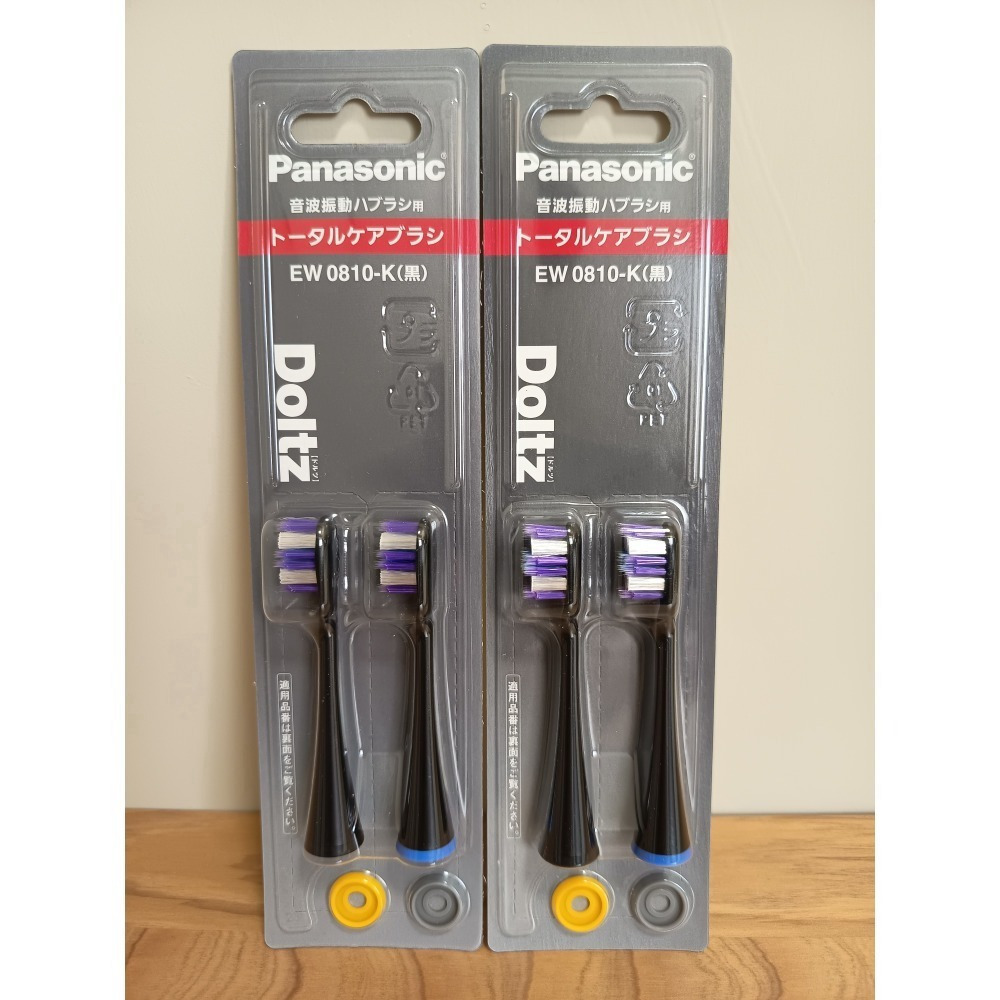 <現貨>日本Panasonic EW0810原廠替換刷頭 2卡4支組 電動牙刷用 國際牌 Doltz-規格圖2