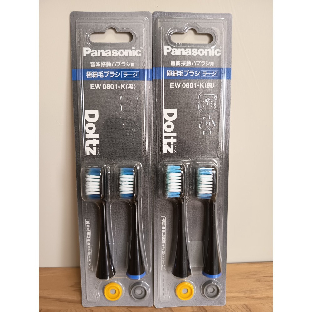 <免運>日本Panasonic 國際牌日本原廠 替換刷頭 EW-0801  2卡4支入 牙刷刷頭 電動牙刷 國際牌WEW-規格圖2