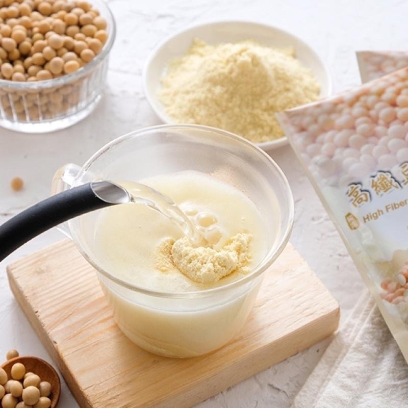 【里仁】高纖豆漿粉 20入/盒 無添加蔗糖 豆漿 豆漿粉 沖泡 早餐 攜帶方便 懶人福音-細節圖3