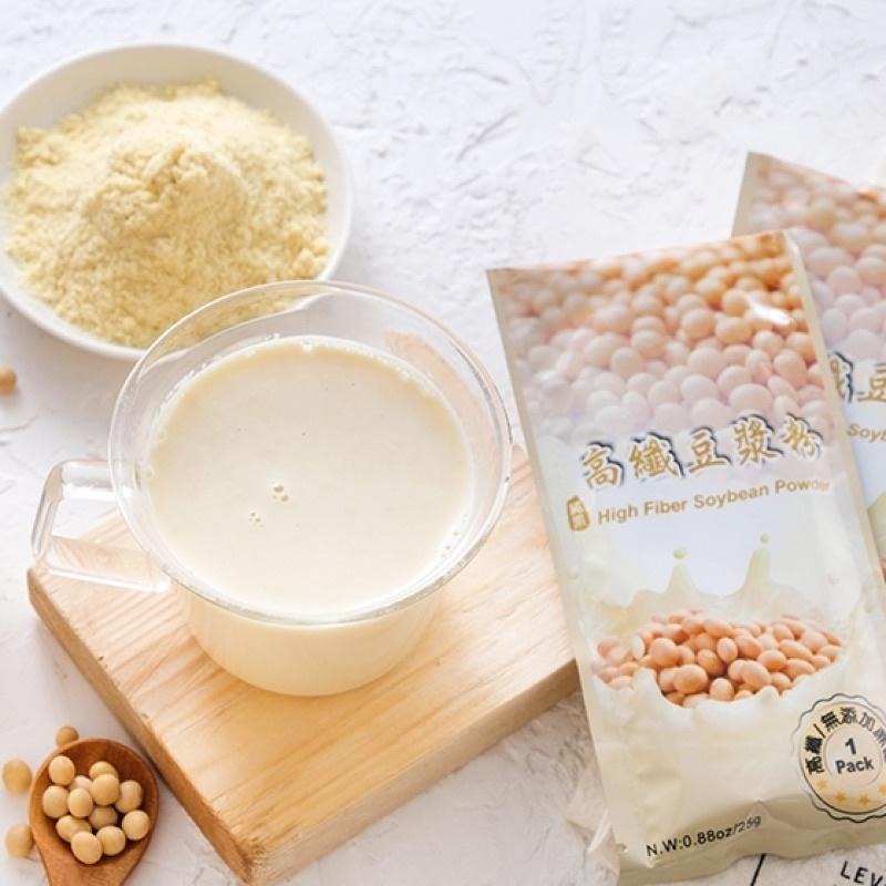 【里仁】高纖豆漿粉 20入/盒 無添加蔗糖 豆漿 豆漿粉 沖泡 早餐 攜帶方便 懶人福音-細節圖4