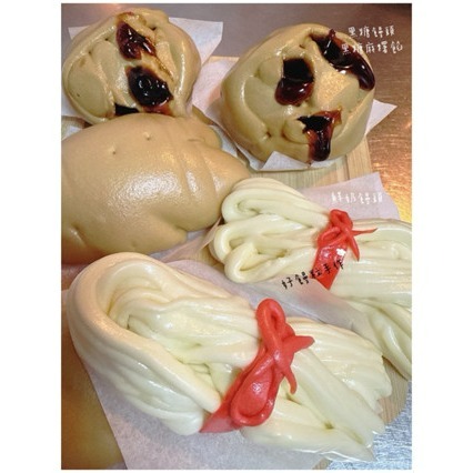 【好饅粒】 黑糖豬腳麵線饅頭 閏六月蛋奶素 慶生 祝壽饅頭 造型饅頭六顆裝 （附提盒）-規格圖4