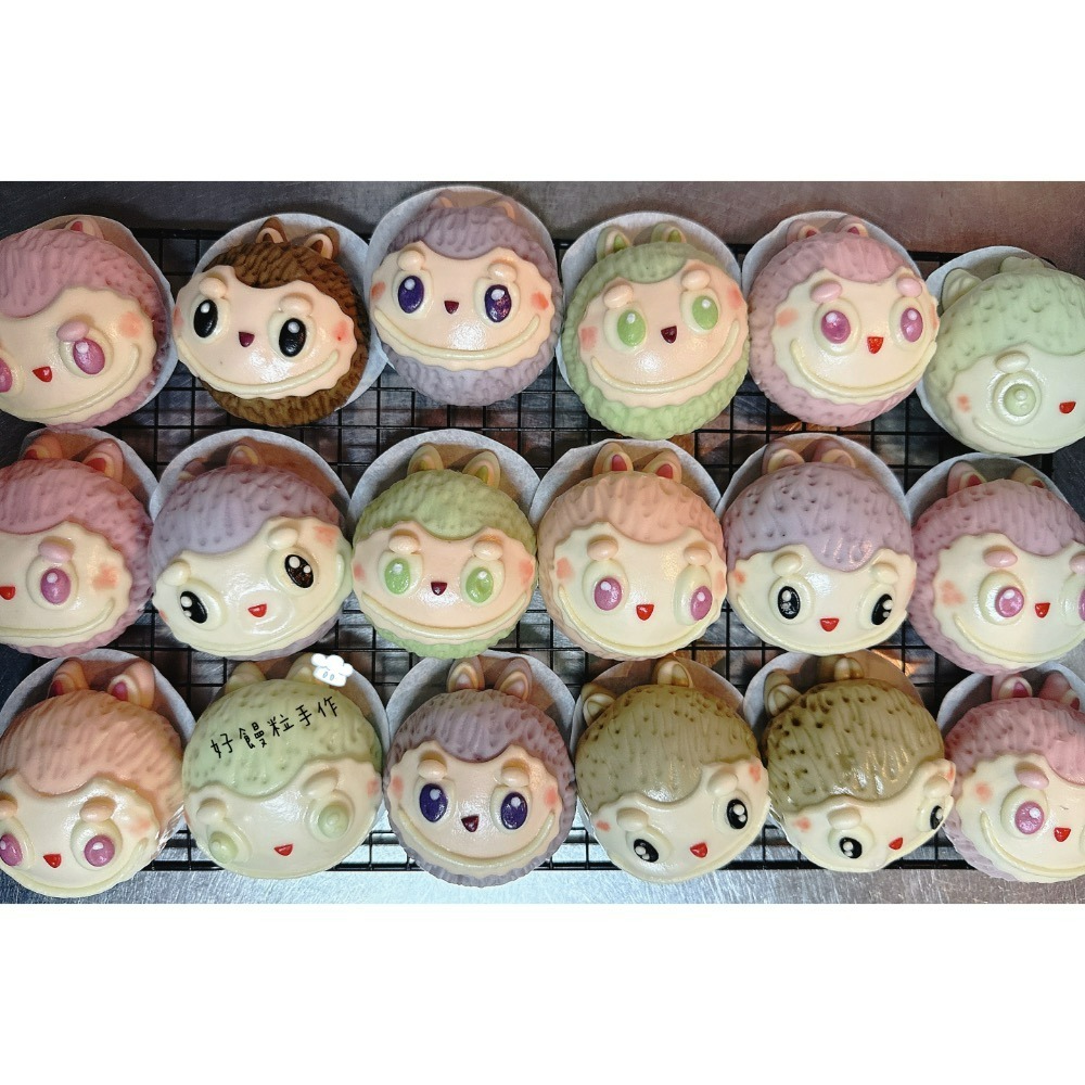 Labubu造型饅頭6入組-細節圖2