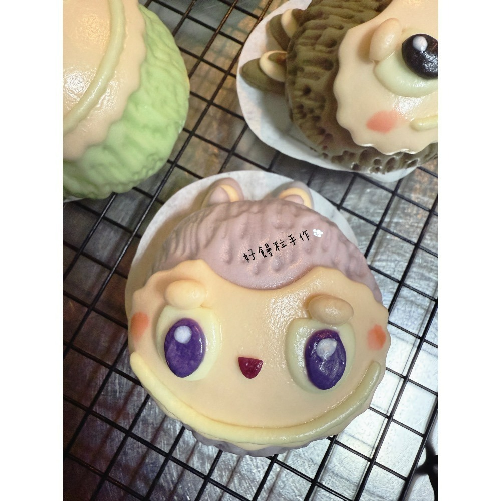 Labubu造型饅頭6入組-細節圖5