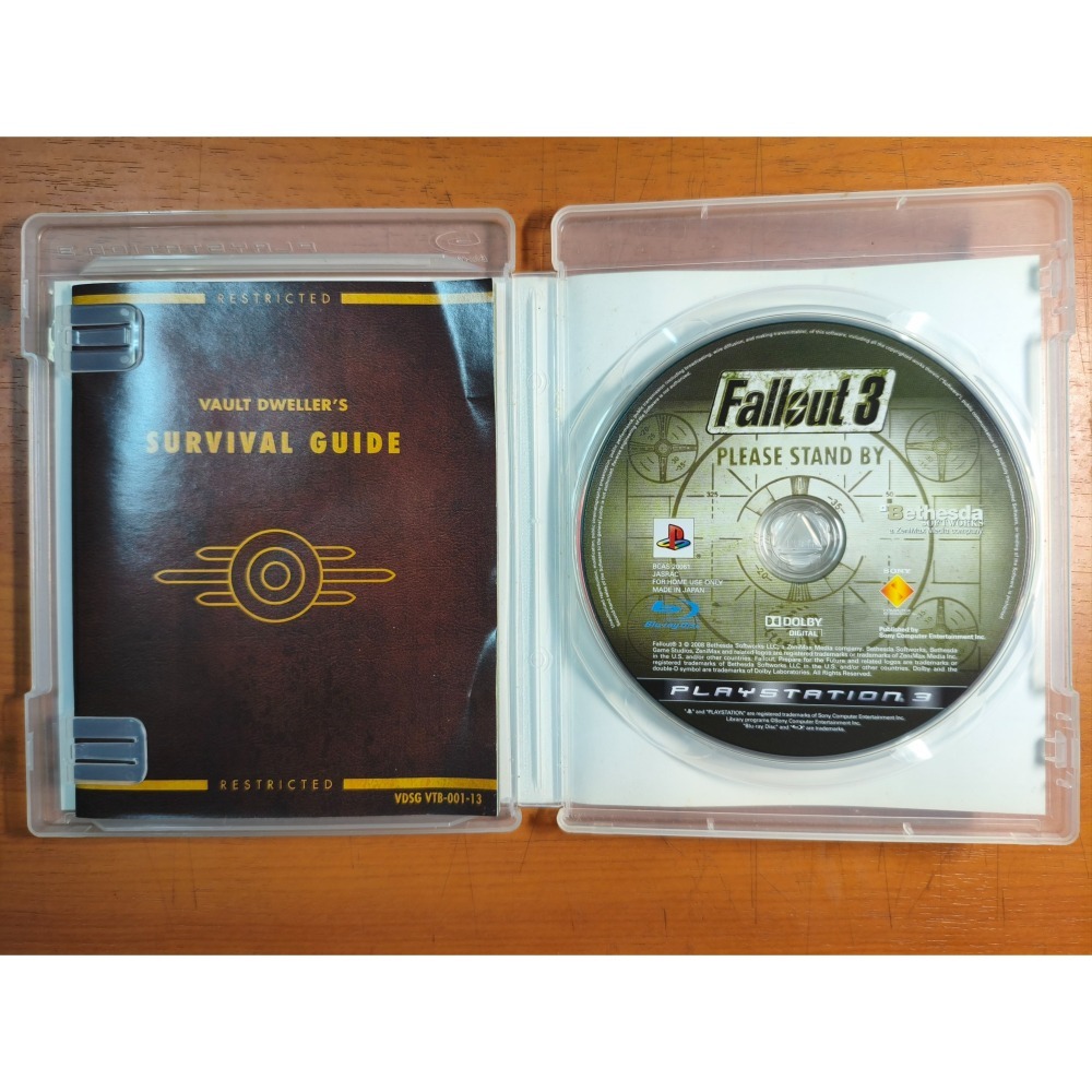 PS3遊戲 二手 異塵餘生{Fallout}3  亞英版-細節圖3