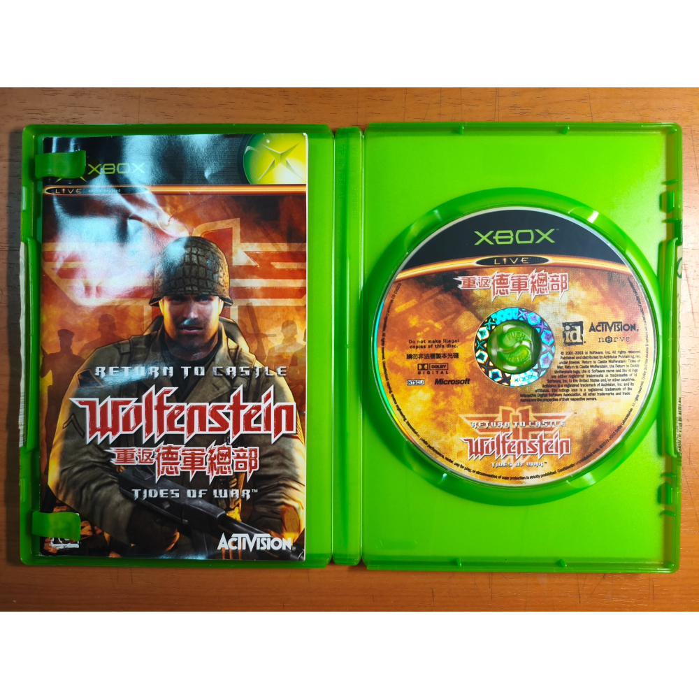 XBOX遊戲 二手 重返德軍總部 亞英版-細節圖3