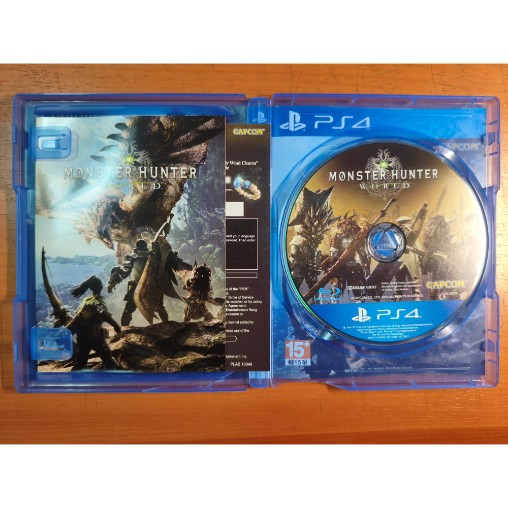 PS4遊戲 二手 魔物獵人 世界{Monster Hunter: World} 中文版-細節圖3