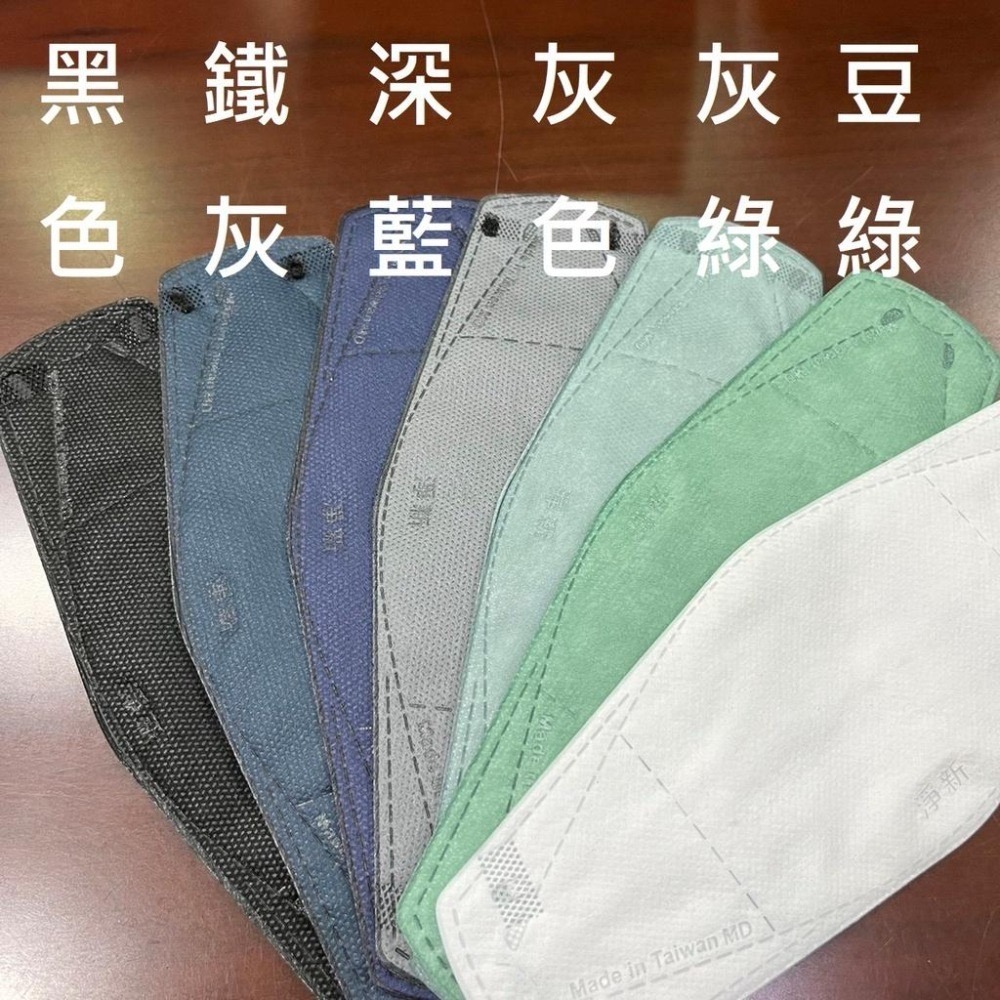 成人/兒童 4D醫療口罩 [淨新台灣製] 4D立體口罩/ 淨新口罩(魚嘴魚型口罩/韓版口罩/日式口罩/網美口罩)-細節圖7