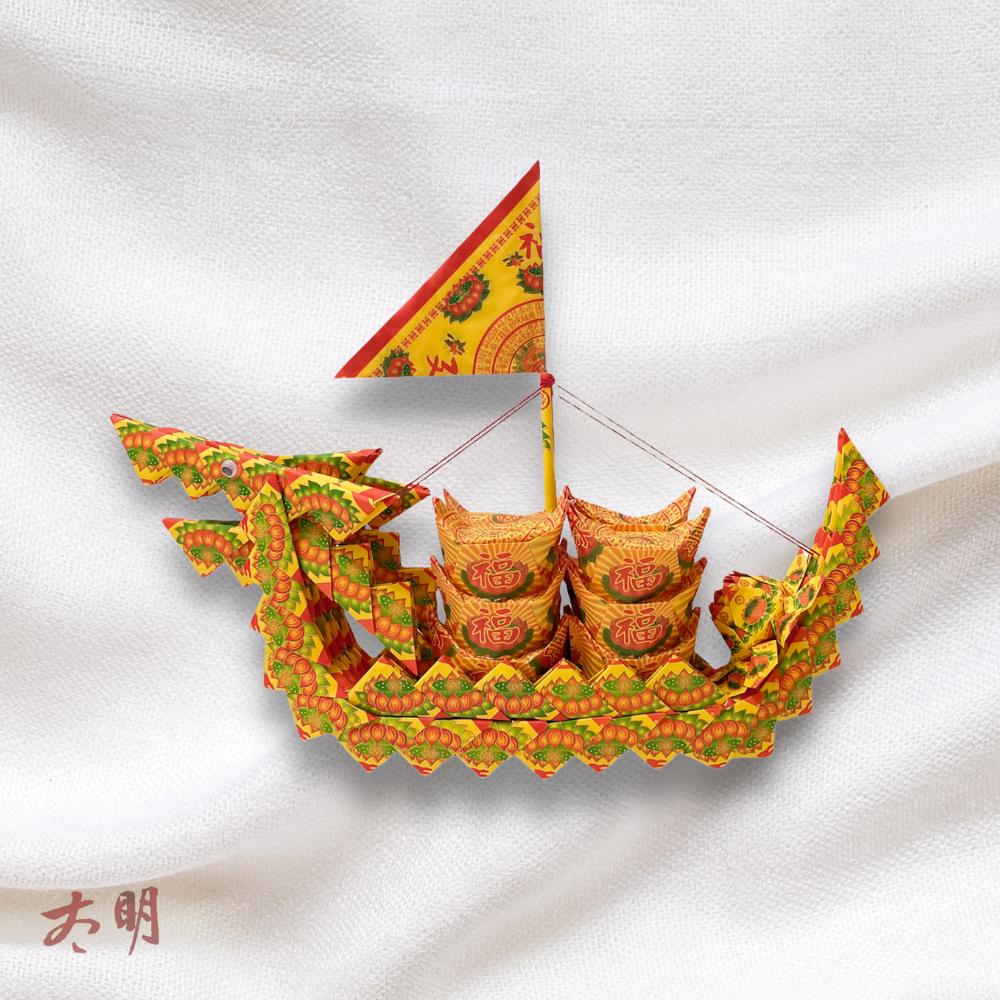 【太明堂】壽生龍船（1尺3）-細節圖3
