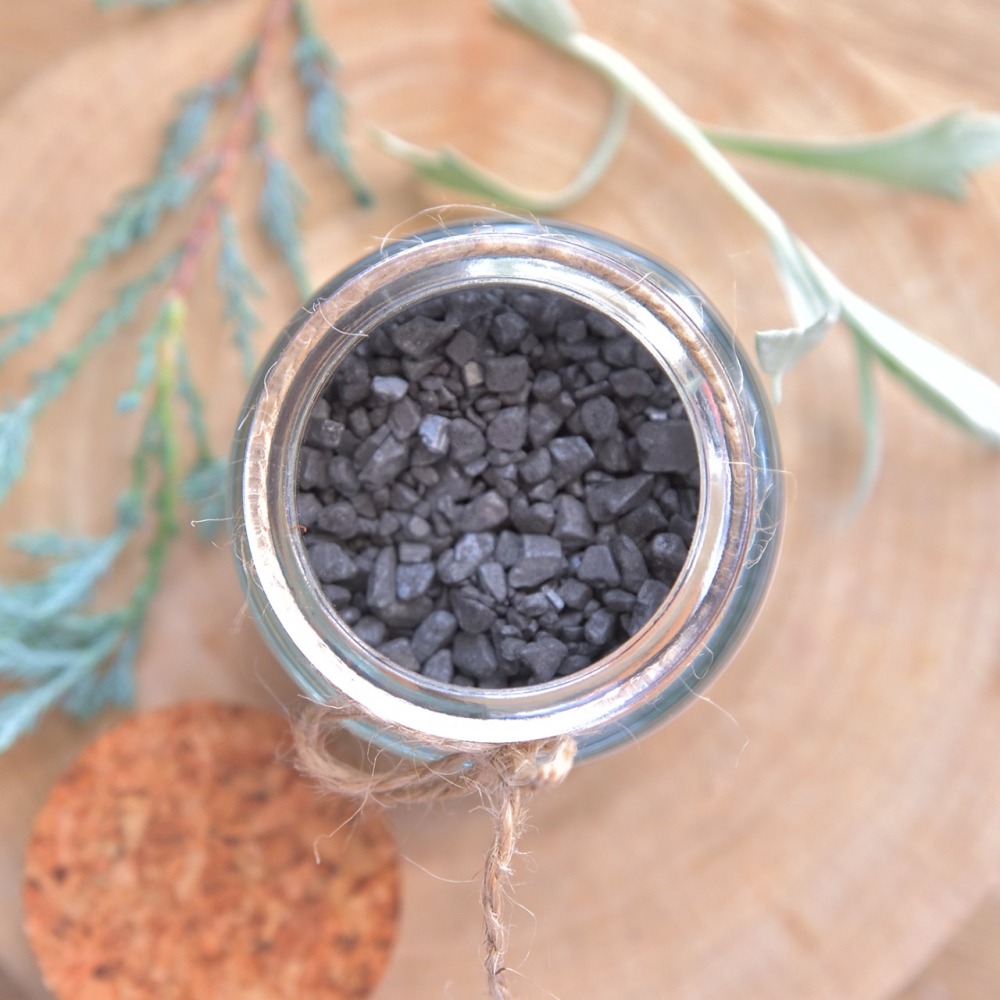 冰島熔岩魔法鹽 | 女巫鹽 魔法黑鹽 淨化鹽 斬桃花 斬小三 防小人 儀式用-細節圖2