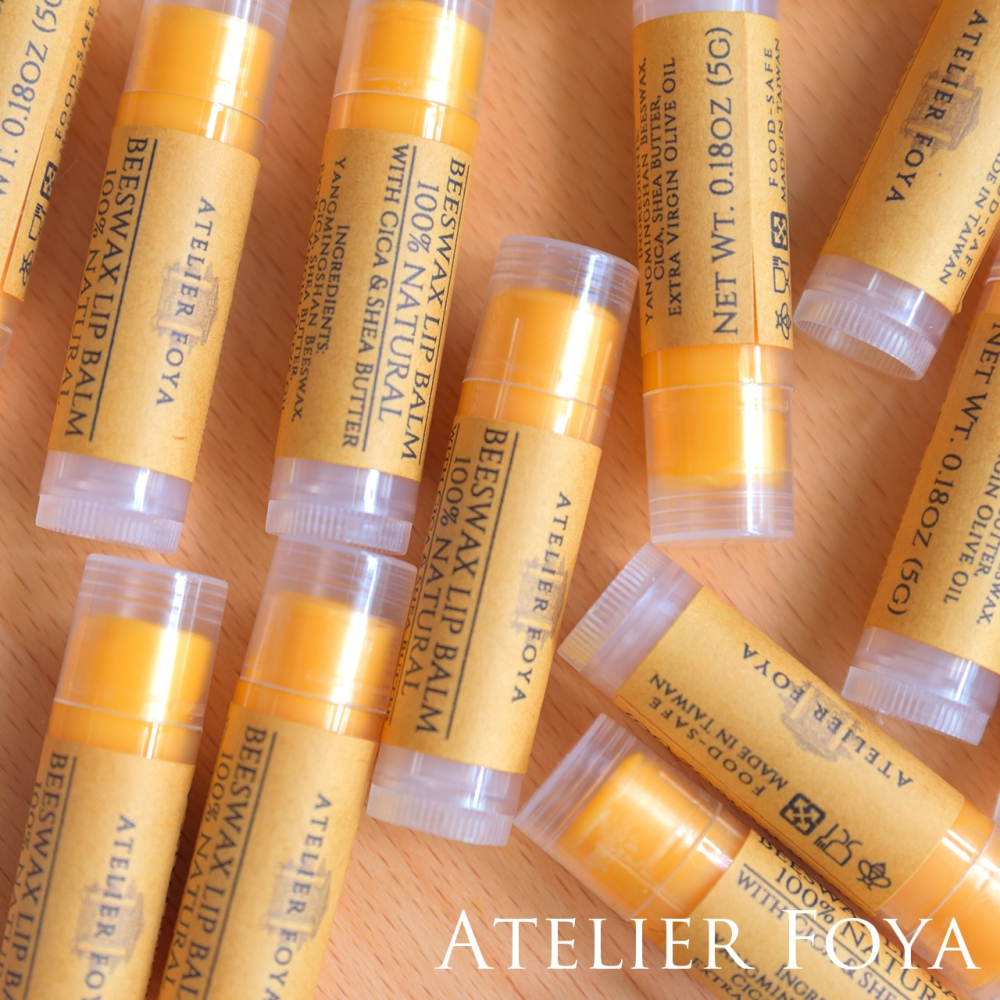 100%純蜂蠟護唇膏_純天然、食品級陽明山莊園蜂蠟、含雪積草精油-細節圖2