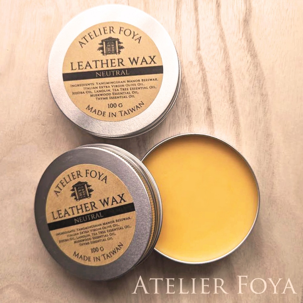 AtelierFoya頂級皮革保養油 100g （粒面、絨面、麂皮都能用）#澳洲羊毛脂#皮革油#皮革蠟#黑色鞋油-規格圖5