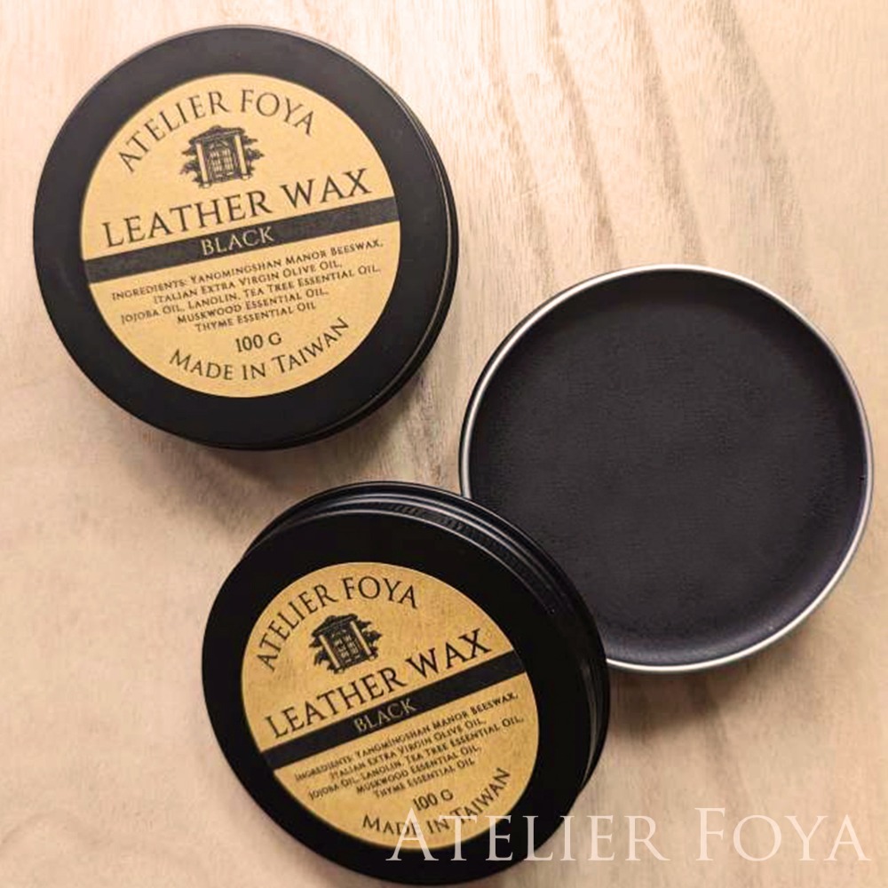 AtelierFoya頂級皮革保養油 100g （粒面、絨面、麂皮都能用）#澳洲羊毛脂#皮革油#皮革蠟#黑色鞋油-規格圖5