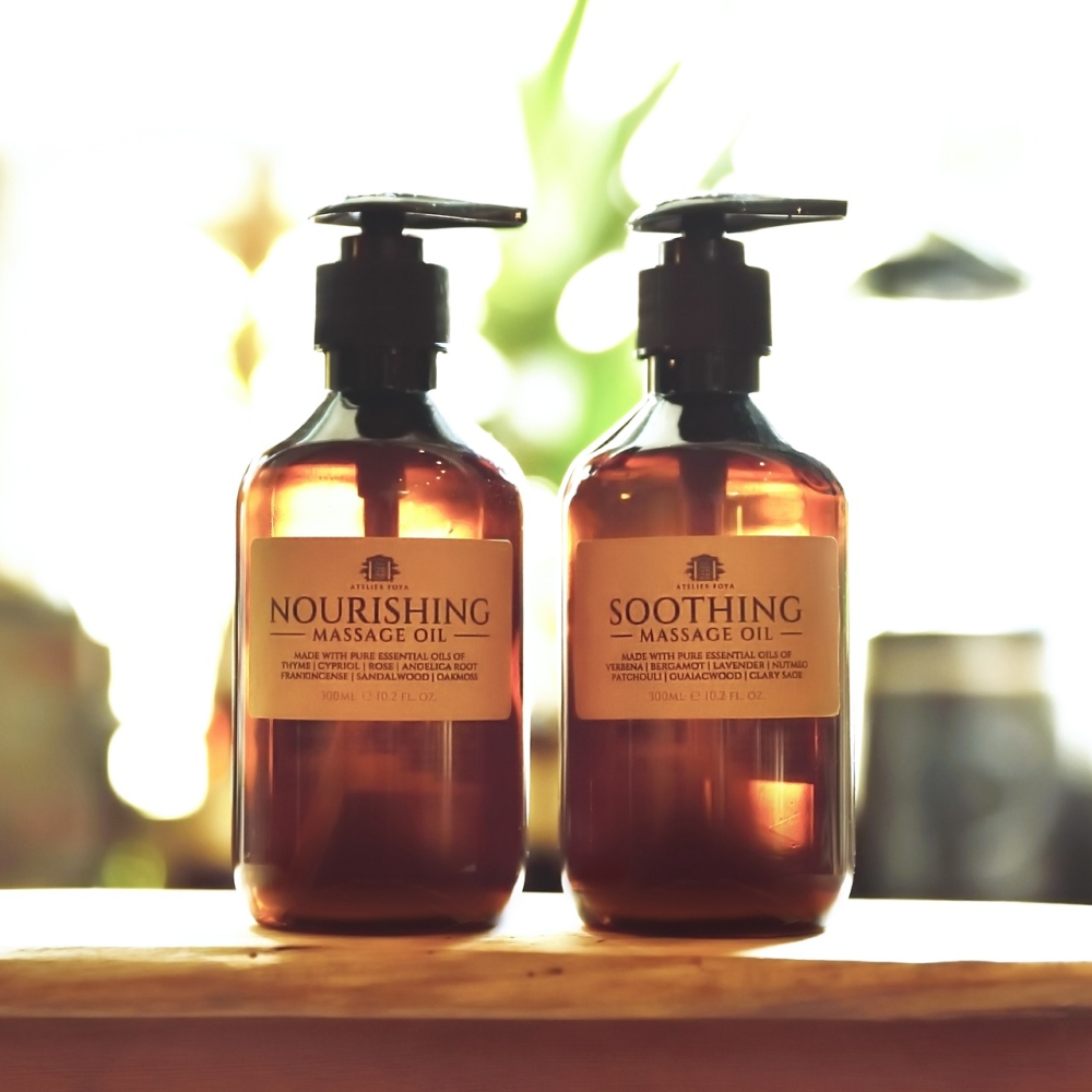 AtelierFoya滋潤修護按摩油 300ml 緊實膚質 | 敏感肌護理 | 抑制發炎 | 改善橘皮乾裂 |天然精油-細節圖4