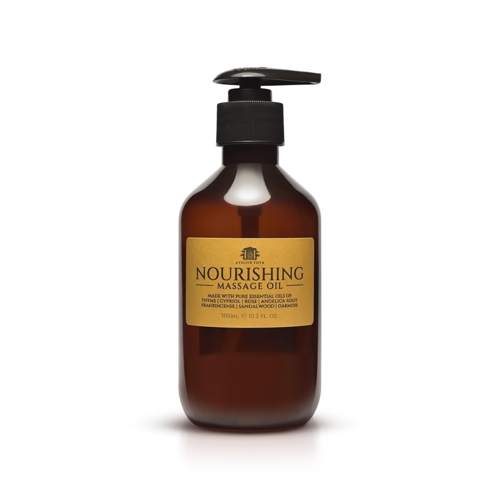 AtelierFoya滋潤修護按摩油 300ml 緊實膚質 | 敏感肌護理 | 抑制發炎 | 改善橘皮乾裂 |天然精油-細節圖2