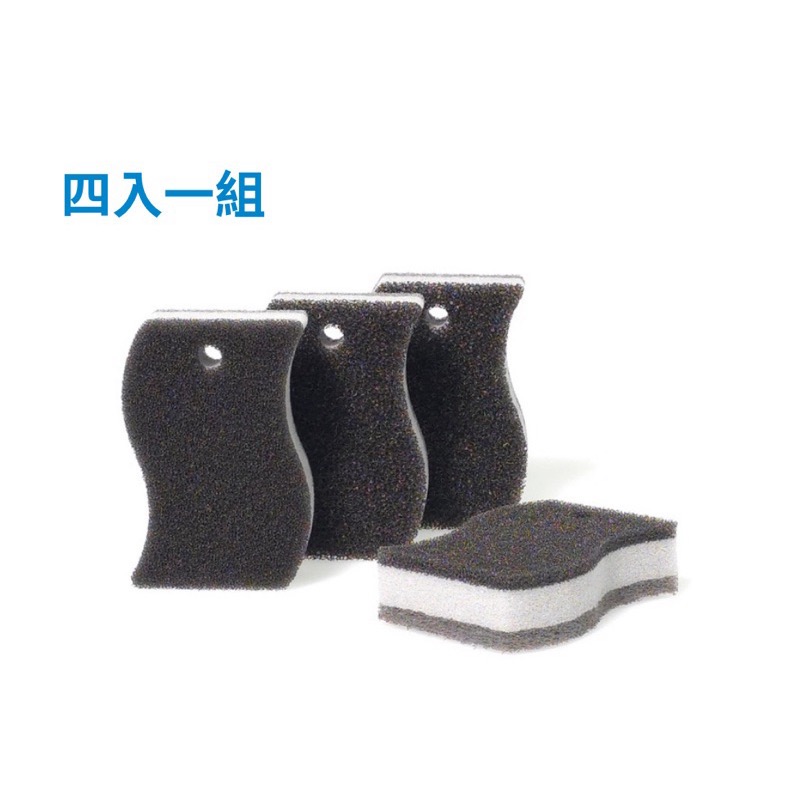 現貨可速出貨-海綿菜瓜布四入一組