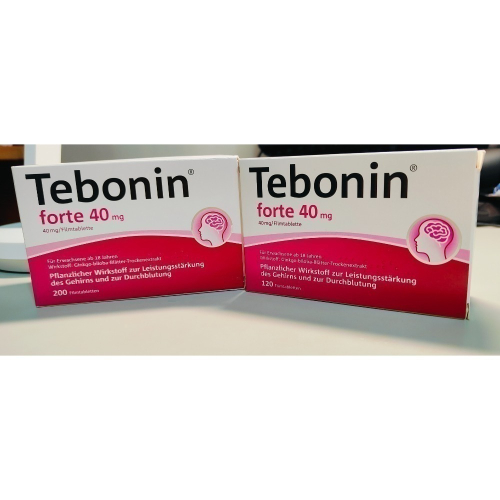 🔥現貨🔥效期：2029/05 德國銀杏 Tebonin40mg 120顆