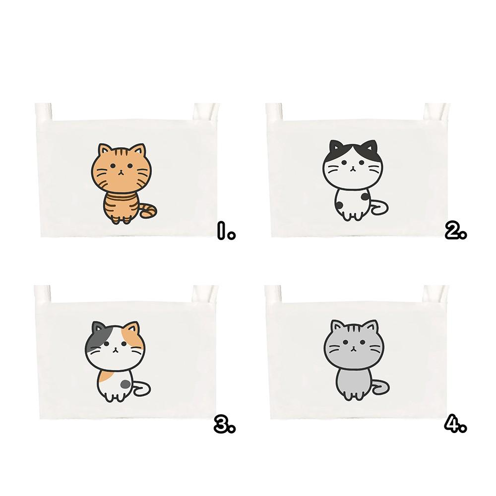 『蛋妹の店 』萌萌貓 系列環保帆布飲料提袋 杯套 杯袋-細節圖2
