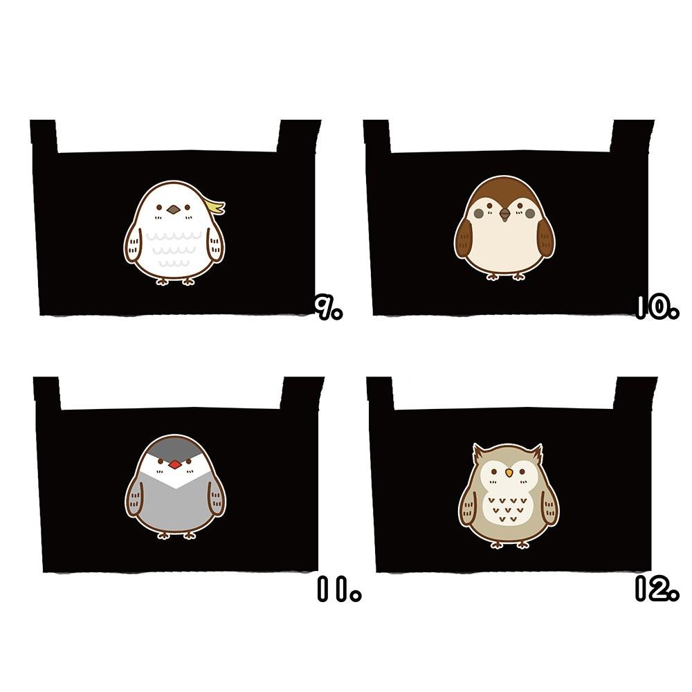 『歐浮悠 客製 』小鳥系列 環保帆布飲料提袋 杯套 杯袋-細節圖4