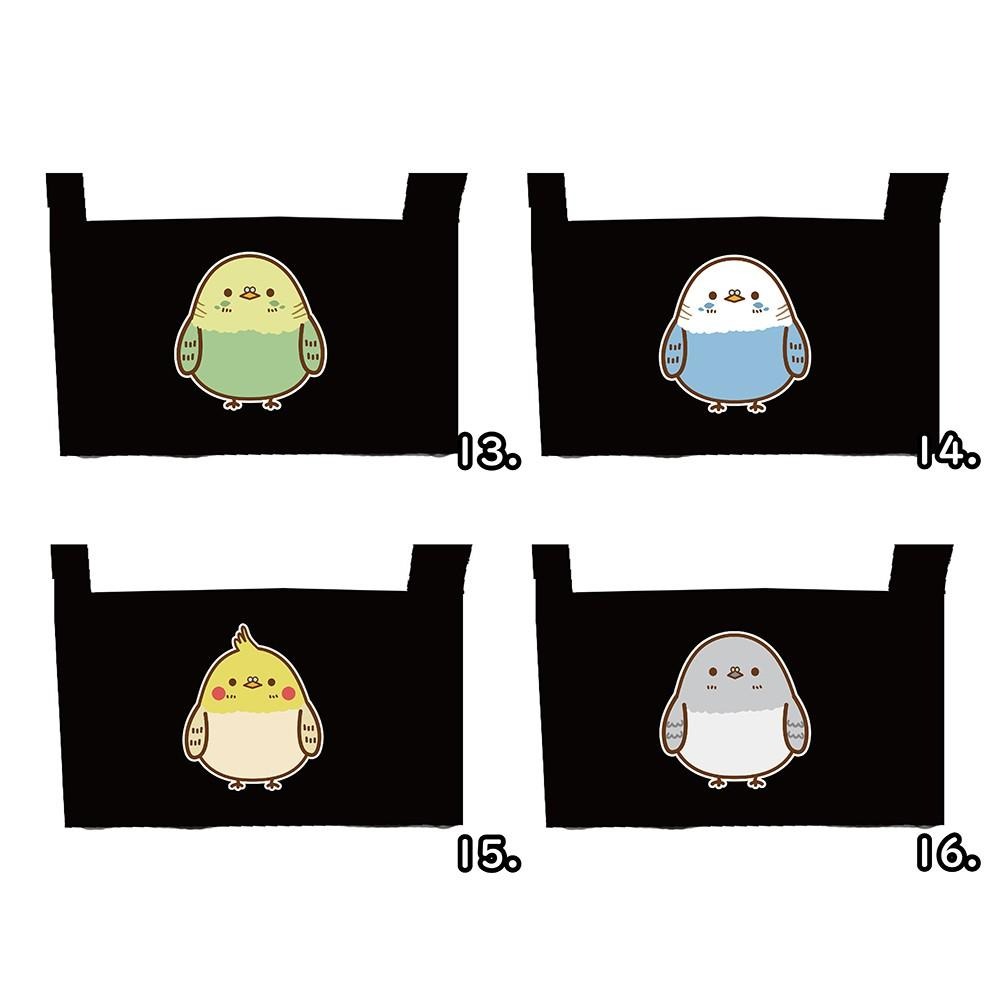 『歐浮悠 客製 』小鳥系列 環保帆布飲料提袋 杯套 杯袋-細節圖5