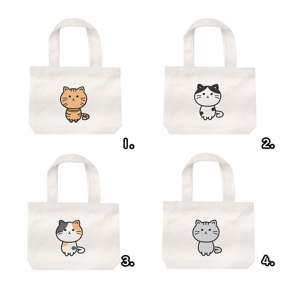 『蛋妹の店 』🌟萌萌貓 系列🌟手提托特包 便當袋-細節圖2
