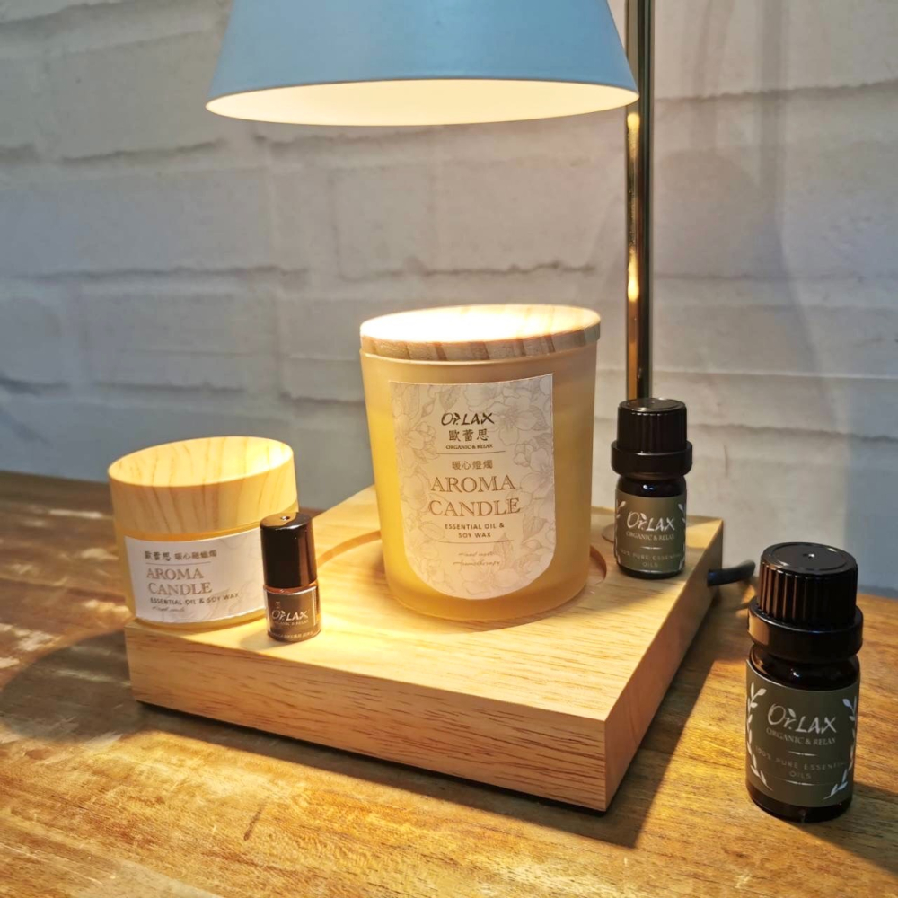 Orlax花香氣- 暖心融蠟燭7款(含200ML融蠟燭1罐+5ML精油*2罐+融蠟燈1組)送禮首選-細節圖6