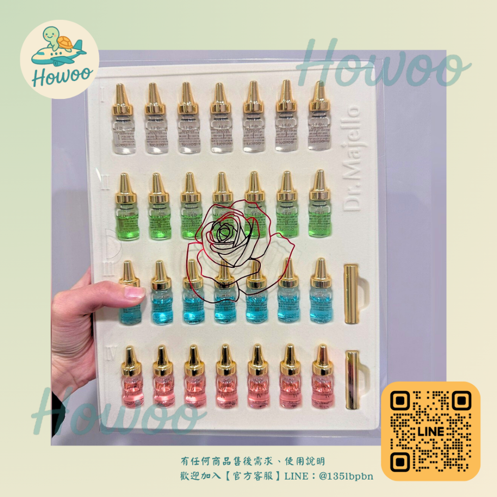 🐢好物親飛✨28天肌膚新生計畫 Dr.Majello Luciroa安瓶｜彈力修護、深層潤澤、喚醒水光肌 釜山保養品-規格圖5