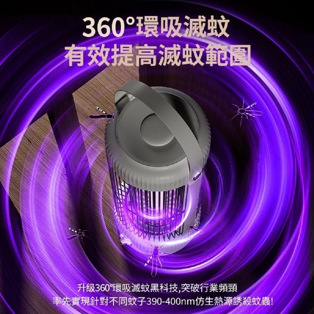 福利品~利百代LIBERTY電擊式LED誘蚊捕蚊燈(LY-8102KL)-細節圖3