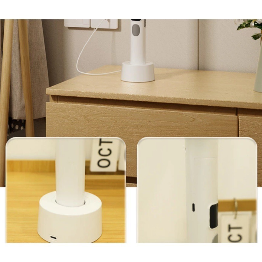 福利品~利百代 LED螢幕數字顯示TYPE C充電式電蚊拍(LY-8023ZA)二合一捕蚊~~加贈8位元計算機*1-細節圖5