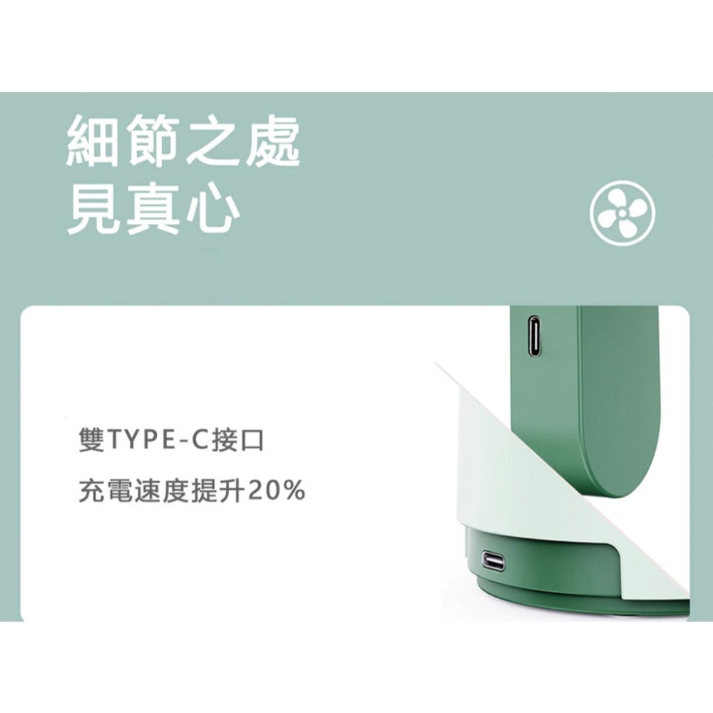 福利品~利百代LIBERTY 冰棒外型摺疊小風扇/隨身攜帶擺頭小桌扇(LY-3110FA)現貨黑色-細節圖3