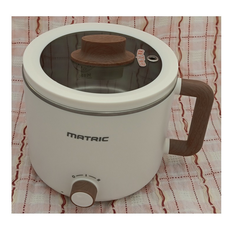 福利品~松木MATRIC 1.2L防燙外殼日式輕巧304不鏽鋼內膽美食鍋(MG-EH0610C)-細節圖3