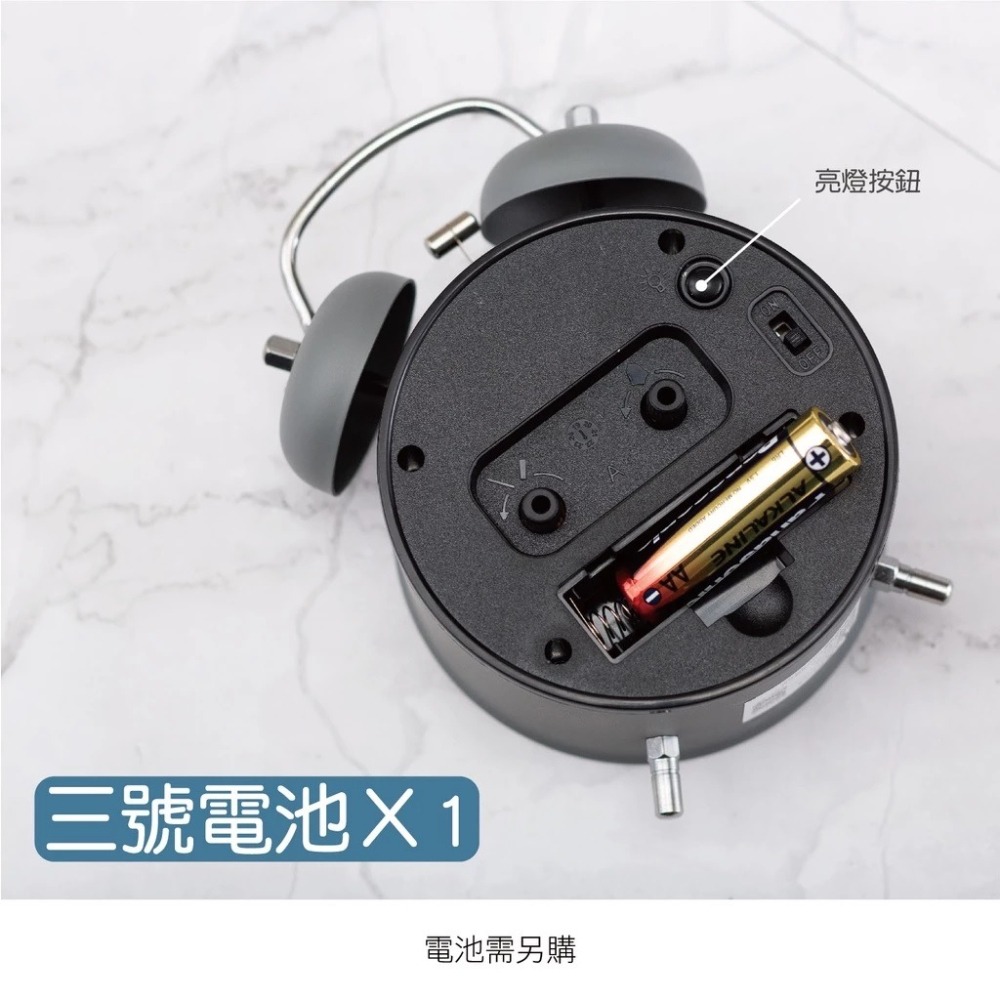 福利品~利百代LIBERTY時尚打鈴鬧鐘(LY-2017CL)-細節圖2