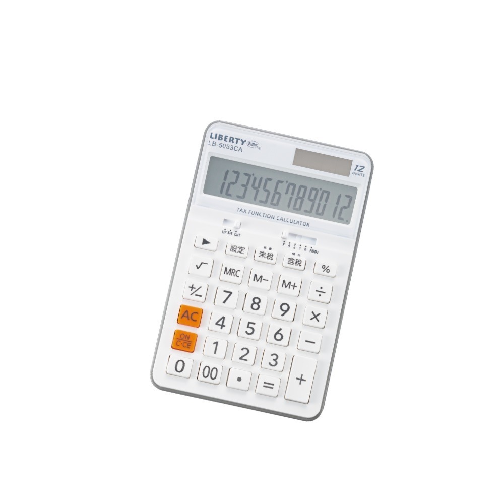 福利品~利百代LIBERTY 12位元計算機(LB-5033CA)-規格圖2