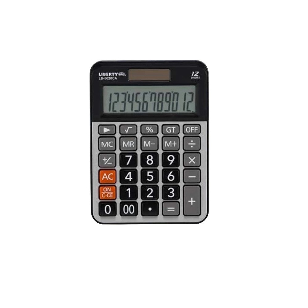 福利品~利百代LIBERTY12位元太陽能桌上型國家考試專用計算機~雙電源供電(LB-5028CA)-規格圖2