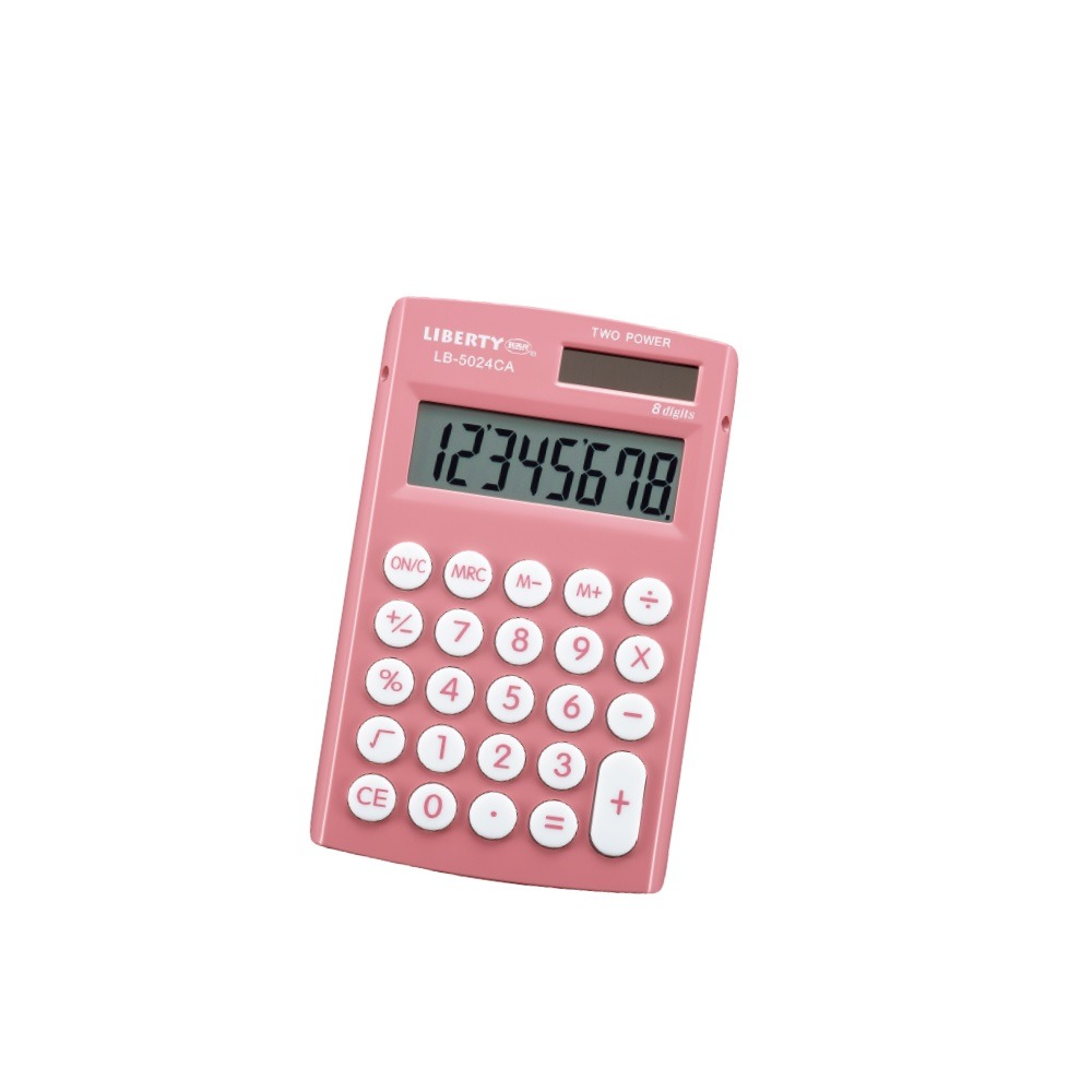 福利品~利百代LIBERTY 8位元太陽能桌上型國家考試專用計算機~雙電源供電(LB-5024CA)-規格圖3