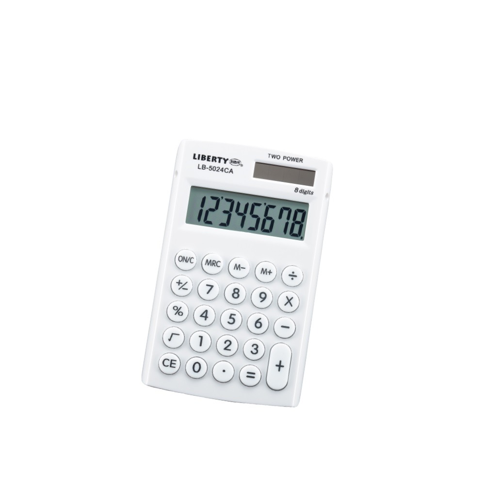 福利品~利百代LIBERTY 8位元太陽能桌上型國家考試專用計算機~雙電源供電(LB-5024CA)-規格圖3