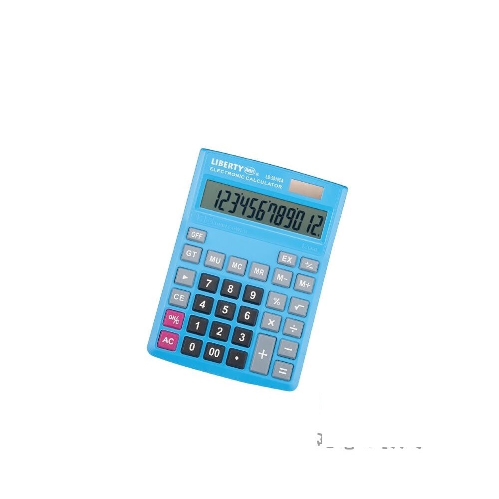 福利品~利百代LIBERTY 12位元太陽能桌上型超大型粉彩計算機(LB-5015CA)-規格圖2